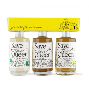 Save The Queen Tripack Gin / Rum / Elderflower